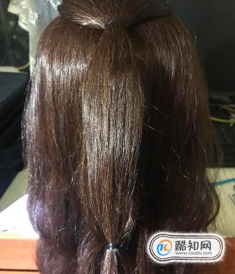 扎美丽的古装头发优质